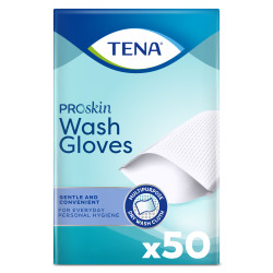 TENA Wash Gloves Soft &...