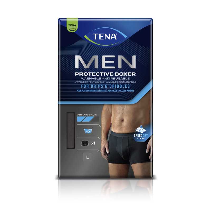 TENA MEN Boxer lavable Taille L