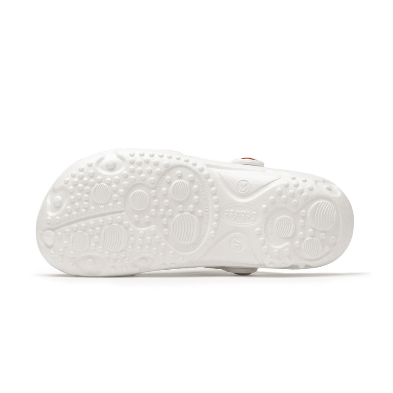 Crocs SCHUZZ Sabot professionnel blanc dessous