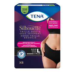 TENA Silhouette Plus taille haute noir L